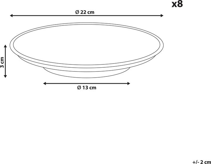 Produktbild Beliani Thyme (8x)