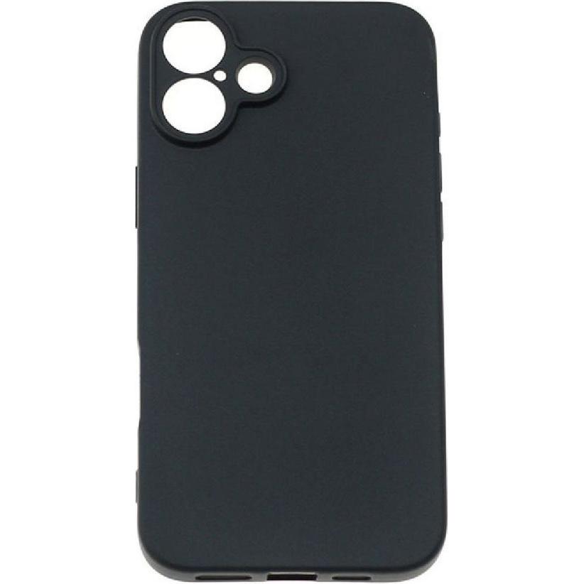 Hurtel Soft Case for iPhone 16 Plus - black (Apple iPhone 16 Plus), Smartphone Hülle, Schwarz