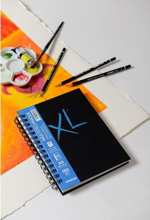 Produktbild Canson XL Mixed Media Book A5 (A5, Blanko, Harter Einband)