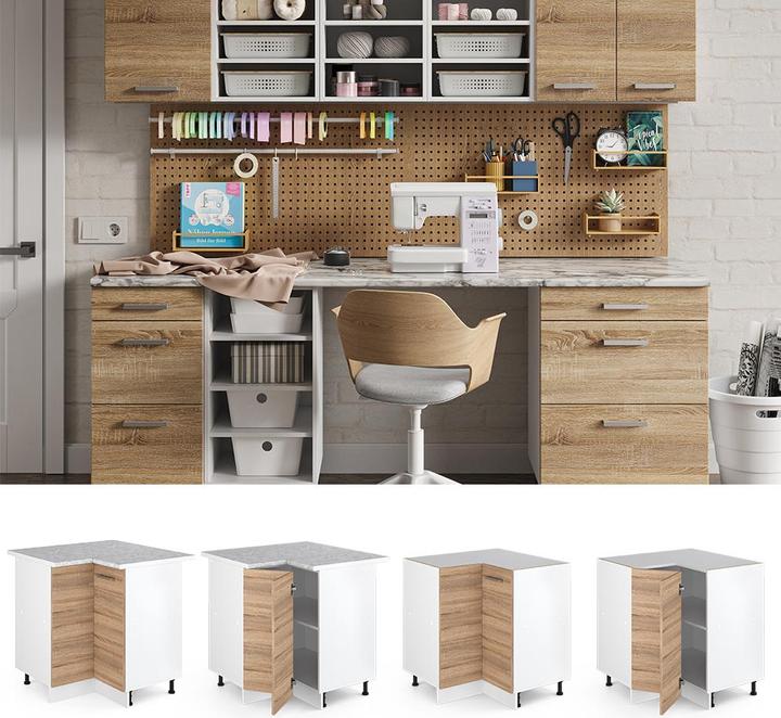 Produktbild Vicco Eckschrank für Haushaltsgegenstände R-Line