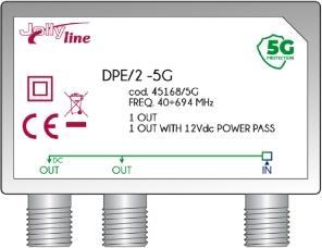 Image du produit G.B.S. Elettronica DPE/2 -5G diviseur Blanc 1 pc.