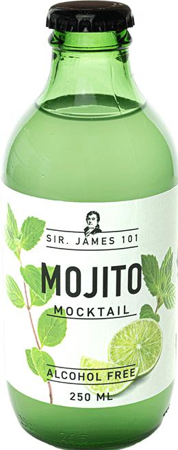 Actual product image Sir. James 101 MOJITO Mocktail Alcohol Free crate (12 x 25 cl)