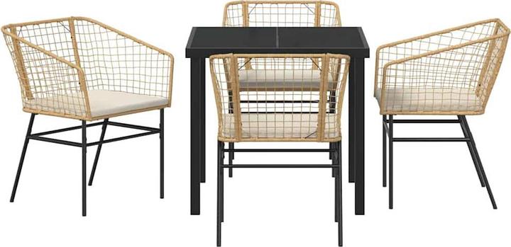 Produktbild vidaXL Garten Essgruppe (80 x 80 x 73 cm)