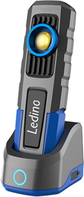 Produktbild Ledino Akkuhandleuchte Hörde mobile Leuchte 600lm, Li-Ionen Akku 3,7 V / 4Ah (600 lm)
