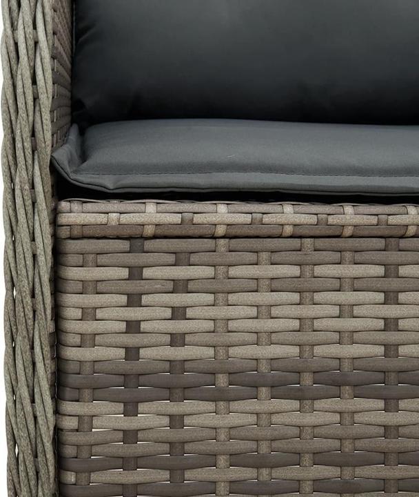 Image du produit vidaXL Ensemble salon de jardin 10 pièces avec coussins