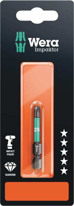 Immagine prodotto Wera 867/4 IMP DC TX 20 x 50 mm SB (Ø 20 x 50 mm)
