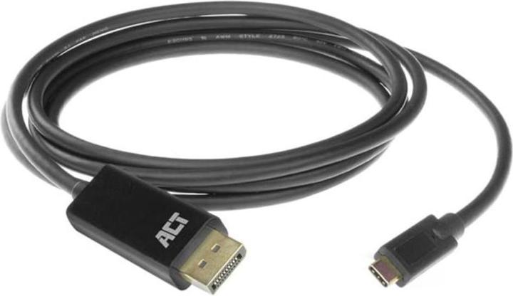 Actual product image ACT USB Typ C – DisplayPort (2 m, DisplayPort, USB Type C, 1.2)