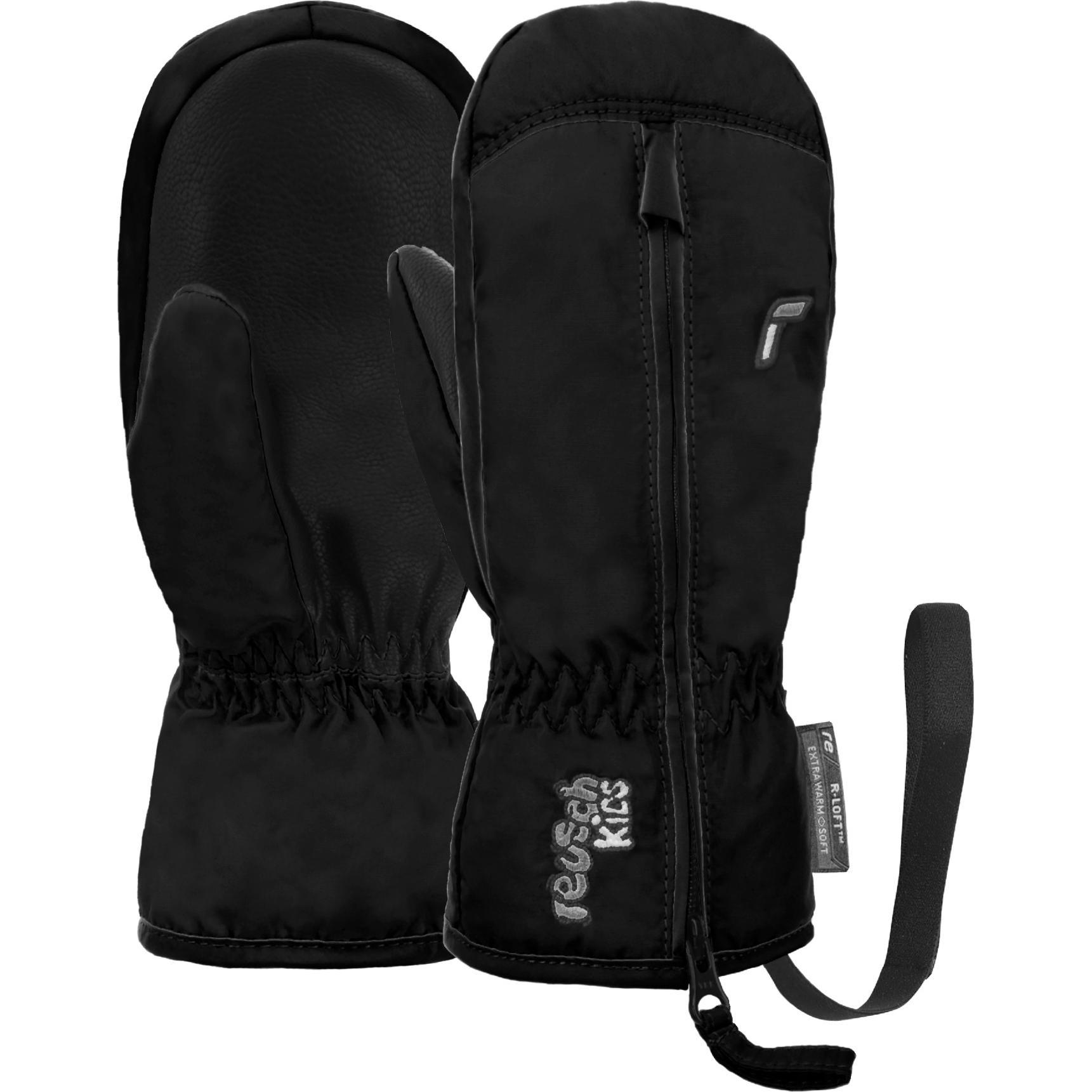 Reusch, Unisex, Handschuhe, Kid's Ben Mitten, Schwarz, (S)