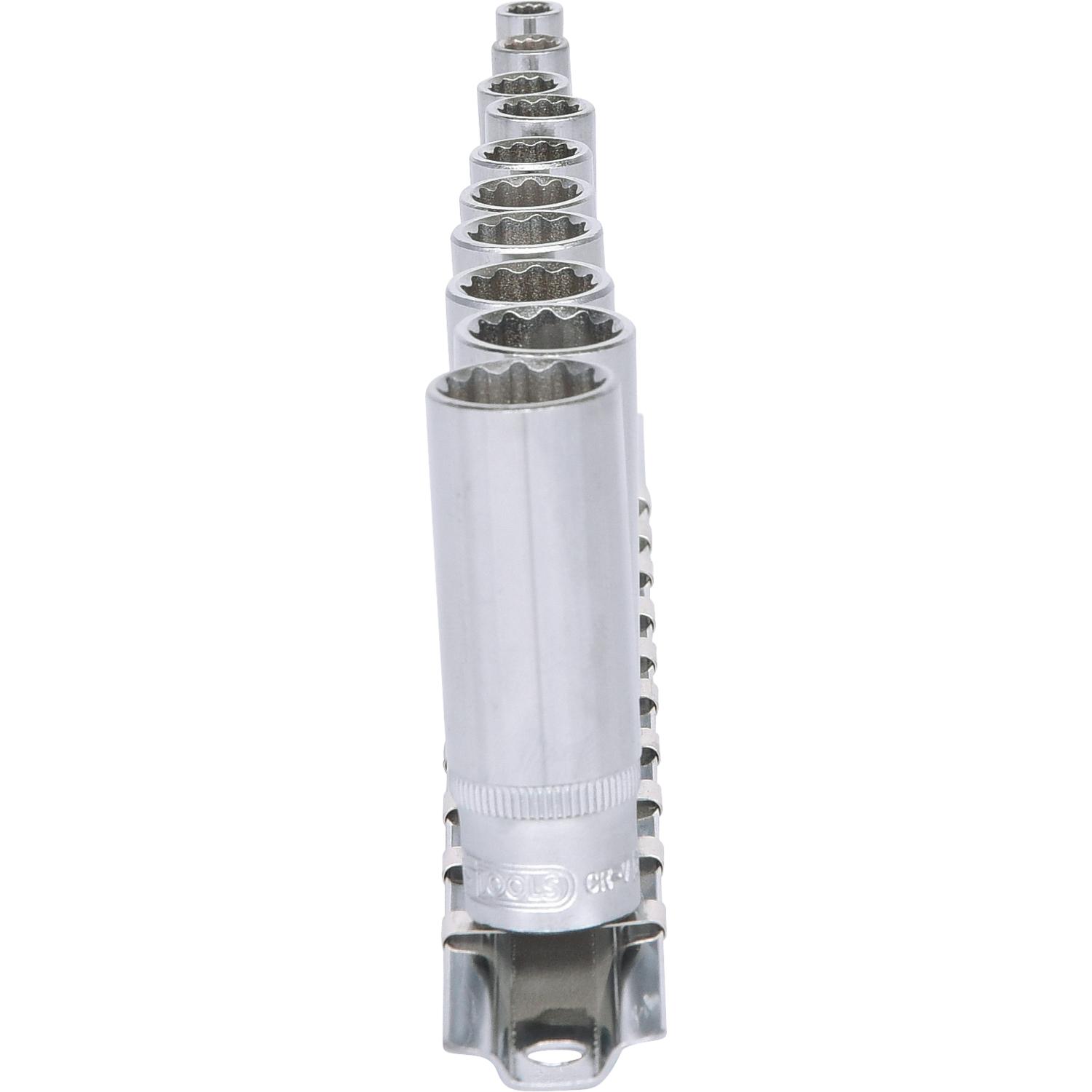 Thumbnail - KS Tools, Steckschlüssel + Stecknuss, 1/4" 12-Kant-Stecknuss-Satz lang