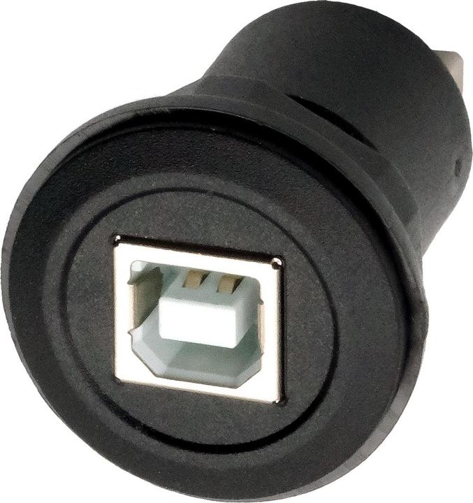 Produktbild Exsys Einbau-Adapter USB-B - USB-A (USB-A, USB-BC 1.2)