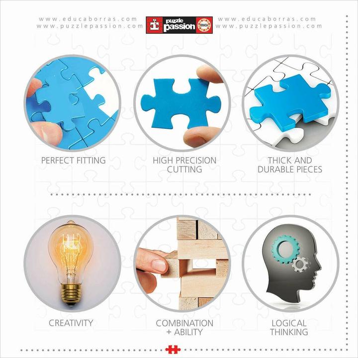 Immagine prodotto Educa Puzzle cubo 3D da viaggio (216 pezzi)