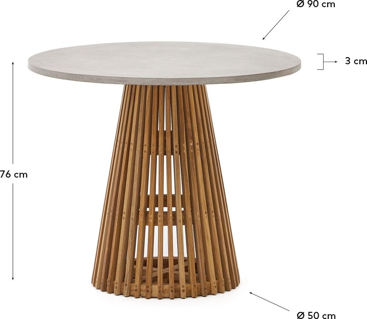 Actual product image Kave Home Alcaufar (90 cm)