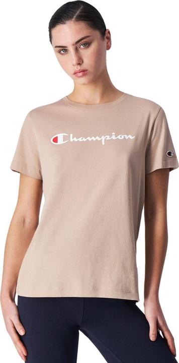 Actual product image Champion Koszulka damska SS Tee beżowa 117534 MS079 XL (XL)