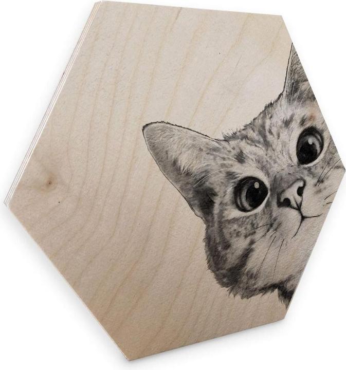 Produktbild Trenddeko Sneaky Cat (35 x 30 cm)