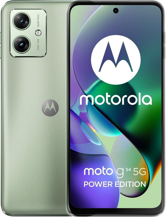 Actual product image Motorola Moto G54 Power (256 GB, Green, 6.50", Dual SIM, 5G)