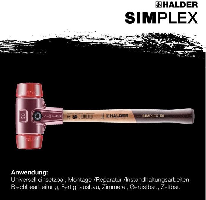 Actual product image Halder Simplex soft face mallet (345 g)