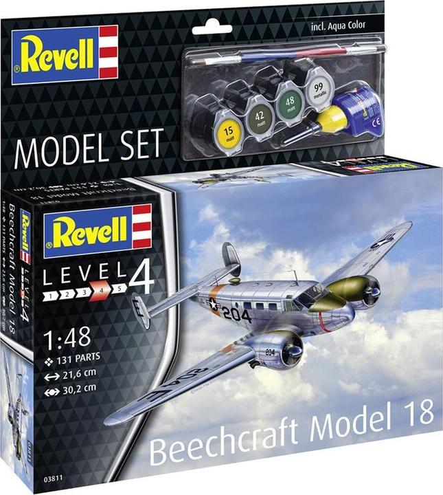 Image du produit Revell Ensemble de modèles Beechcraft Model 18