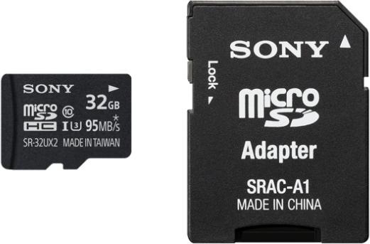 Productafbeelding Sony microSDHC-kaart 32 GB,, UHS-I U1 (32 GB, microSDHC, U1, UHS-I)