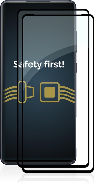 Produktbild Savvies Full-Screen Displayschutz Panzerglas Schutzglas (2 Stück, Samsung Galaxy S20 FE 5G)