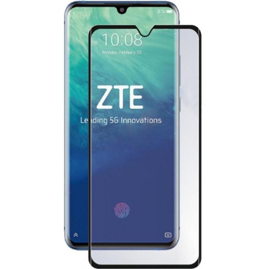 Screenguard ZTE Axon 10 Pro Full Screen Panzerglas Schutzfolie 2.5D 9H (1 Stück, ZTE Axon 10 Pro), Smartphone Schutzfoli...