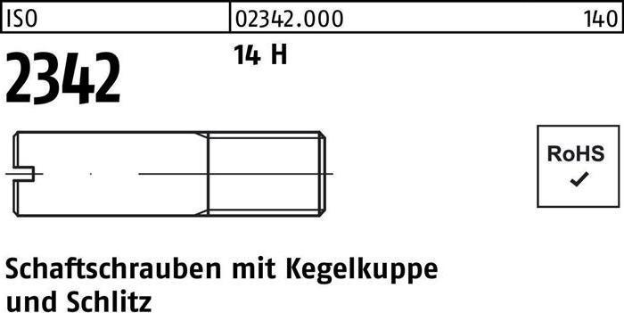 Image du produit DIN 427/ISO 2342 m.Kegelkuppe/Schlitz (100 Vis par pièce)