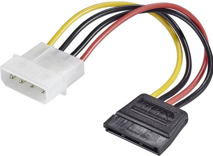 Actual product image Renkforce IDE to SATA power adapter cable 15 cm