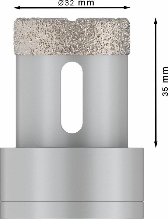 Produktbild Bosch Professional Zubehör PRO Core Cutter dry X-Lock, 32 x 35 mm (32 mm)