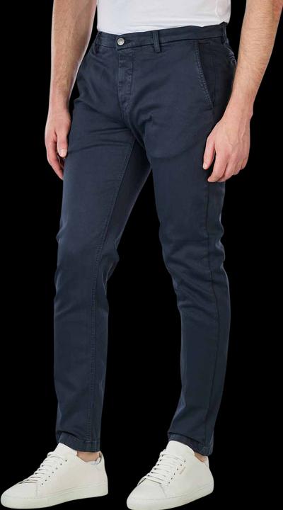 Actual product image Replay Zeumar Chino Pant Hyperflex Slim Fit Navy (W36/L32)
