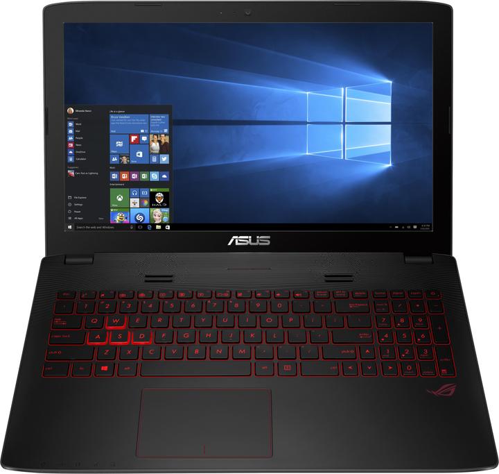Actual product image ASUS Gl552jx (15.60", 16 GB, CH, Intel Core i7-4750HQ)