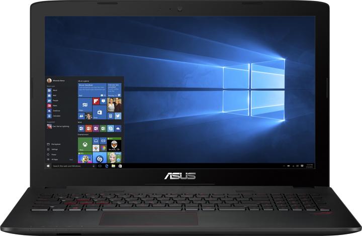 Actual product image ASUS Gl552jx (15.60", 16 GB, CH, Intel Core i7-4750HQ)