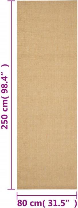 Actual product image vidaXL Ivette (80 x 250 cm)