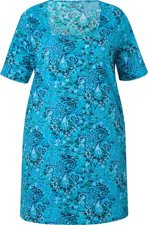 Produktbild Ulla Popken Longshirt, A-Linie, Carree-Ausschnitt, Halbarm (68)