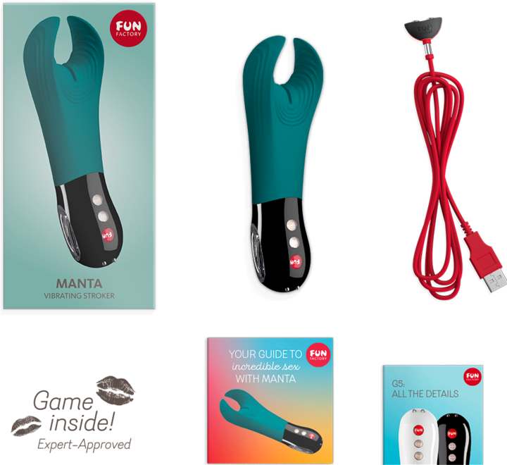 Actual product image Fun Factory Manta