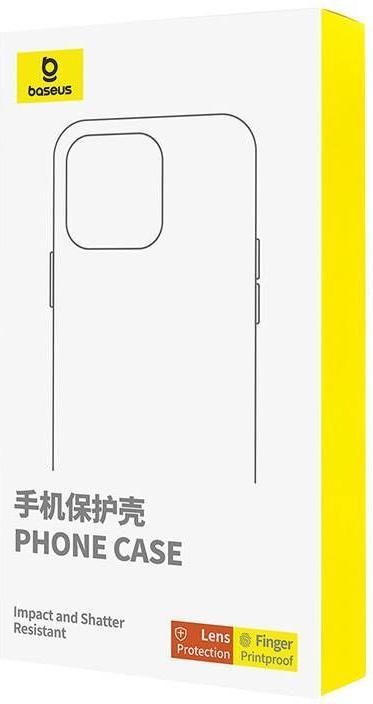 Image du produit Baseus Etui transparent pour iPhone 15 Pro + verre trempé (Apple iPhone 15 Pro)