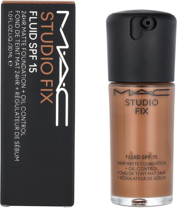 Actual product image MAC Cosmetics Studio Fix Fluid Fond de Teint Sun Protection Factor 15 (re) NC58 (No. NC58)