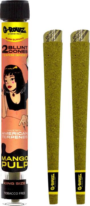 G-Rollz Terpene Infused Blunt Mango Pulp 2pcs
