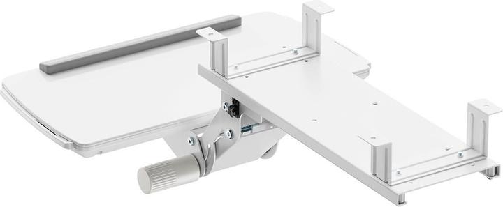 Immagine prodotto Maclean Untertisch-Tastaturhalter verstellbar max. 5kg Weiss MC-156 W