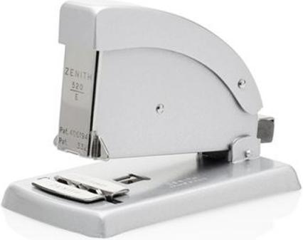 Zenith Heftapparat 520E silber, aus gehärtetem Stahl