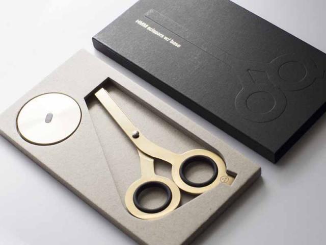 Image du produit HMM Ciseaux acier or (16 cm)