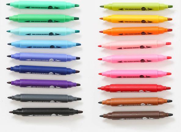 Image du produit I Am Creative Crayon feutre creative Twin marker (18x)
