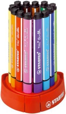 Produktbild STABILO Filzstift Trio Scribbi 12er Set Fasermaler (12 x)