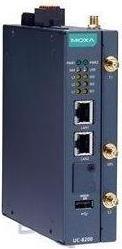 Produktbild Moxa UC-8220-T-LX-EU-S - Arm Cortex-A7 Dual-Core 1 GHz IIoT-Gateway mit integriertem TPM-Modul, EU