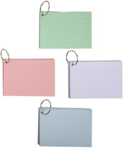 Image du produit Exacompta Cartes Flash (A7, 205 g/m², 50 x)