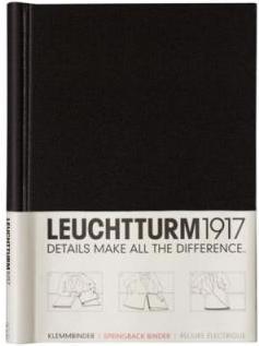 Leuchtturm1917 Selbstbinder schwwarz (A5, 150 x)