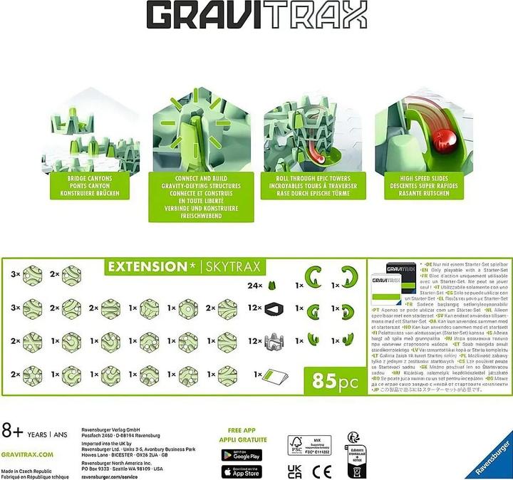 Image du produit Ravensburger Extension GraviTrax Skytrax