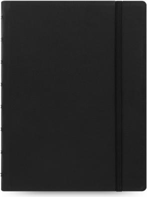 Filofax Taccuino nero con copertina morbida (A5, Righe, Copertina morbida)