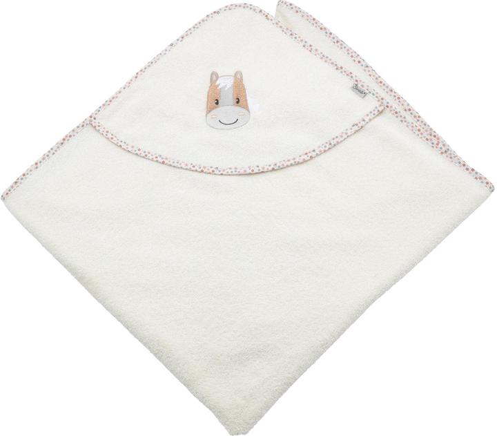 Sterntaler Baby-Kapuzentuch Pferd Sunny 100 x 100 cm