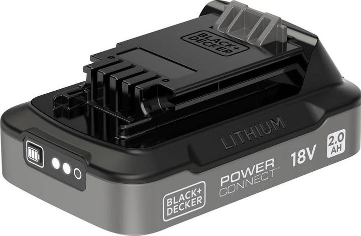 Produktbild Black & Decker 18V/2,0Ah POWERCONNECT Li-Ion Akku (18 V)