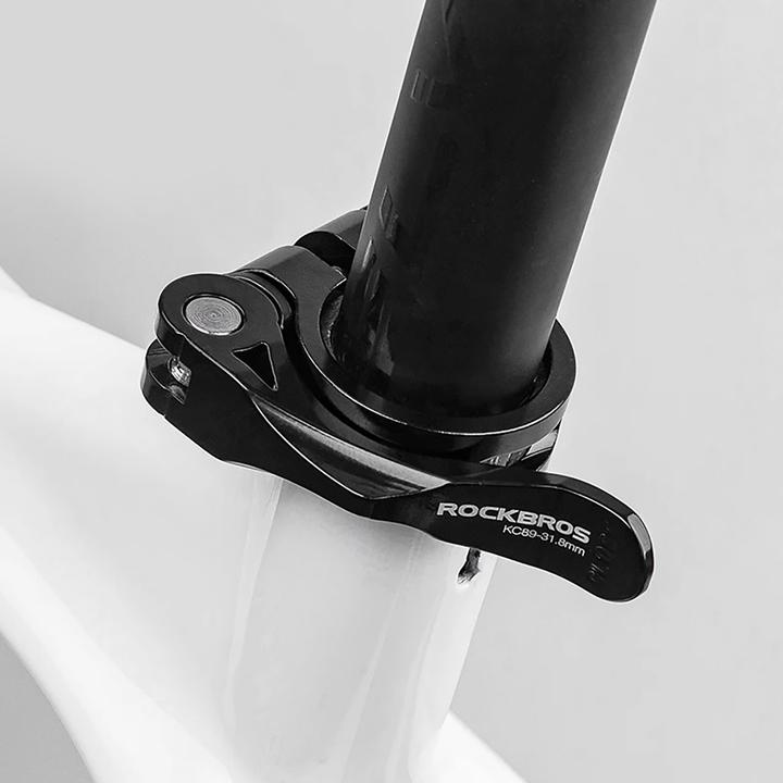 Actual product image Rockbros 41210092001 bicycle seat clamp with quick release - black