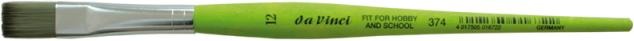 Actual product image da Vinci Brush series 374, flat, size 10 (9.20 mm)